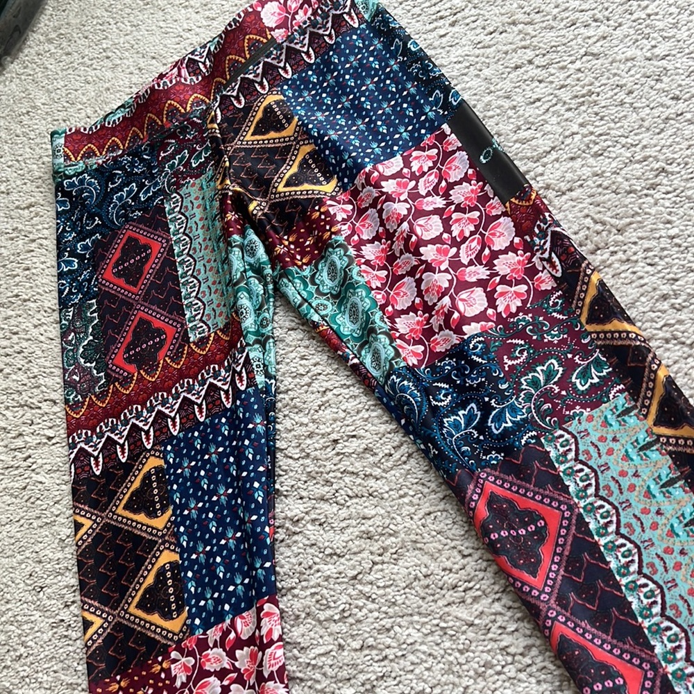 Patchwork American Eagle Outfitters Leggings - image 5